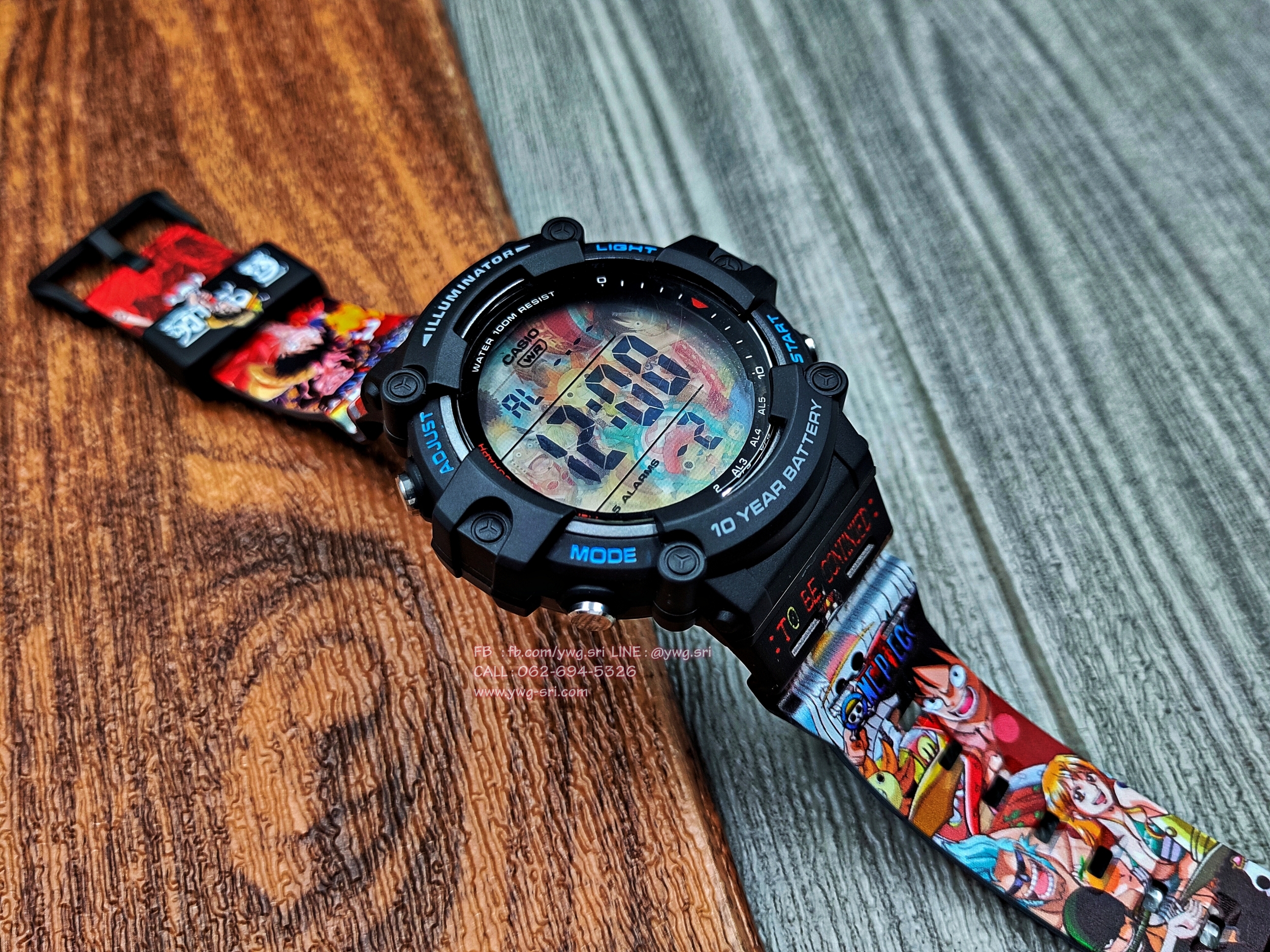 CASIO CUSTOM ONE PIECE (AE-1500WH)
