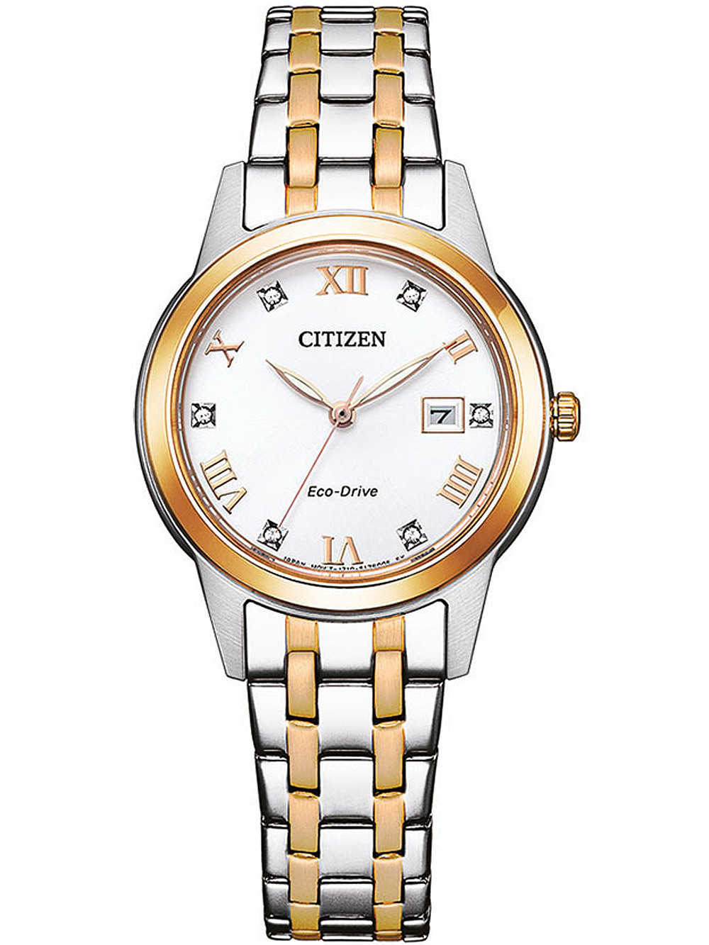 Citizen FE1246-85A นาฬิกาผู้หญิง Eco-Drive Women's Watch