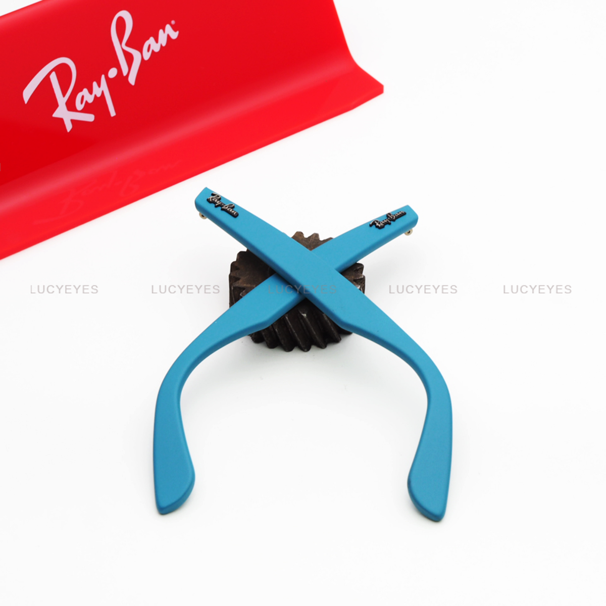 ขาแว่น RAYBAN แท้ 100% RB2140F WAYFARER สี BLUE (ฟ้า)