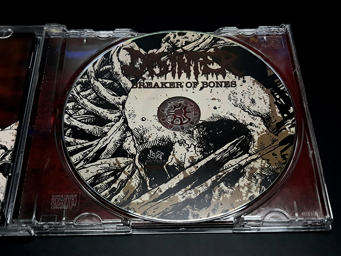 DISINTER'Breaker of Bones' CD.