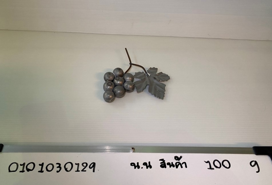 พวงองุ่น ประดับประตู ขนาด 3/4 นิ้ว (แพ็ค 5 ชิ้น) #R02 ลายเหล็กดัด ใบองุ่นใหญ่