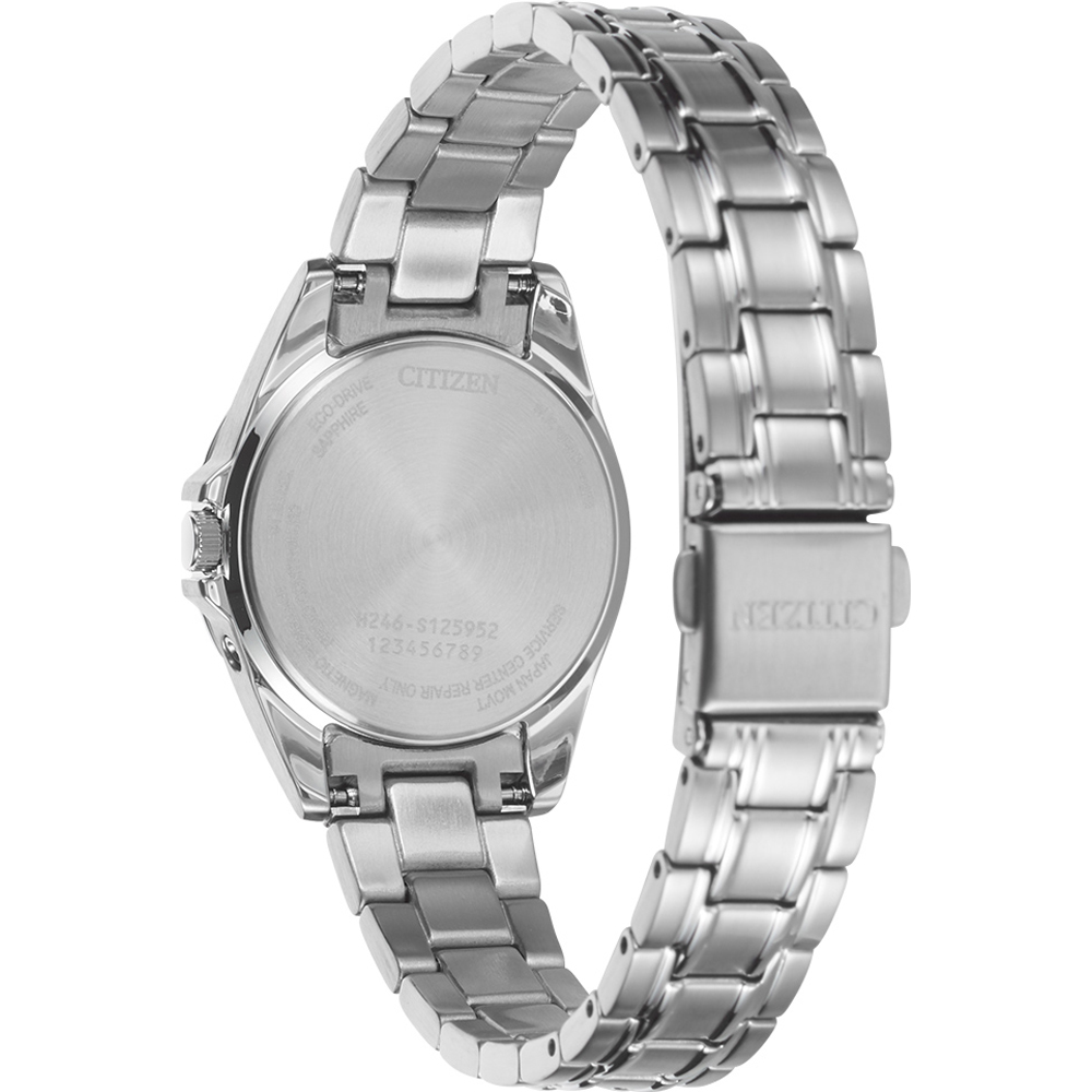 Citizen EC1180-81L นาฬิกาผู้หญิง Eco-Drive Radio Controlled Women's Watch