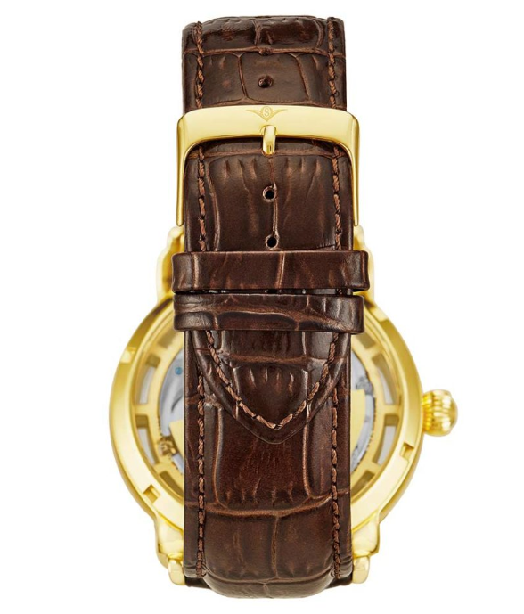 Stuhrling Original 371A.03 นาฬิกาผู้ชาย Luciano Automatic Skeleton Men's Watch