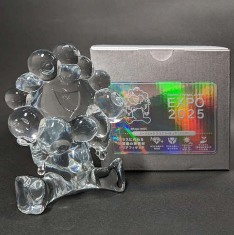 [PRE-ORDER] ฟิกเกอร์ สีใส เคลียร์ MYAKU-MYAKU Clear Figure Clear งาน Osaka Expo 2025 นำเข้าจากญี่ปุ่น EXPO2025 ミャクミャク クリアフィギュア クリア