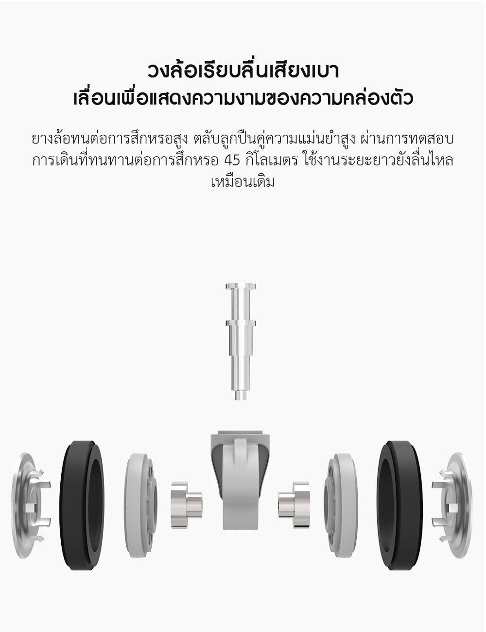 90FUN Smart Metal Travel Suitcase 20" - กระเป๋าเดินทางอัจฉริยะขนาด 20 นิ้ว