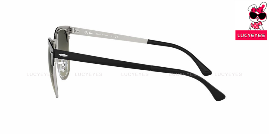 RayBan RB3716 9004/71 CLUBMASTER METAL