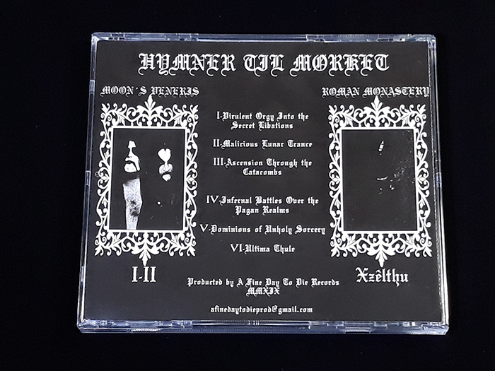 MOON'S VENERIS / ROMAN MONASTERY 'Hymner Til Mørket' CD