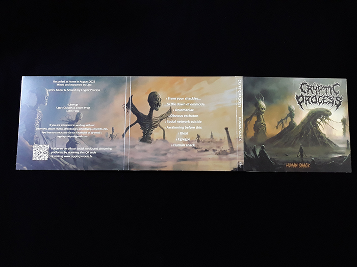CRYPTIC PROCESS 'Human Snack' Digi CD