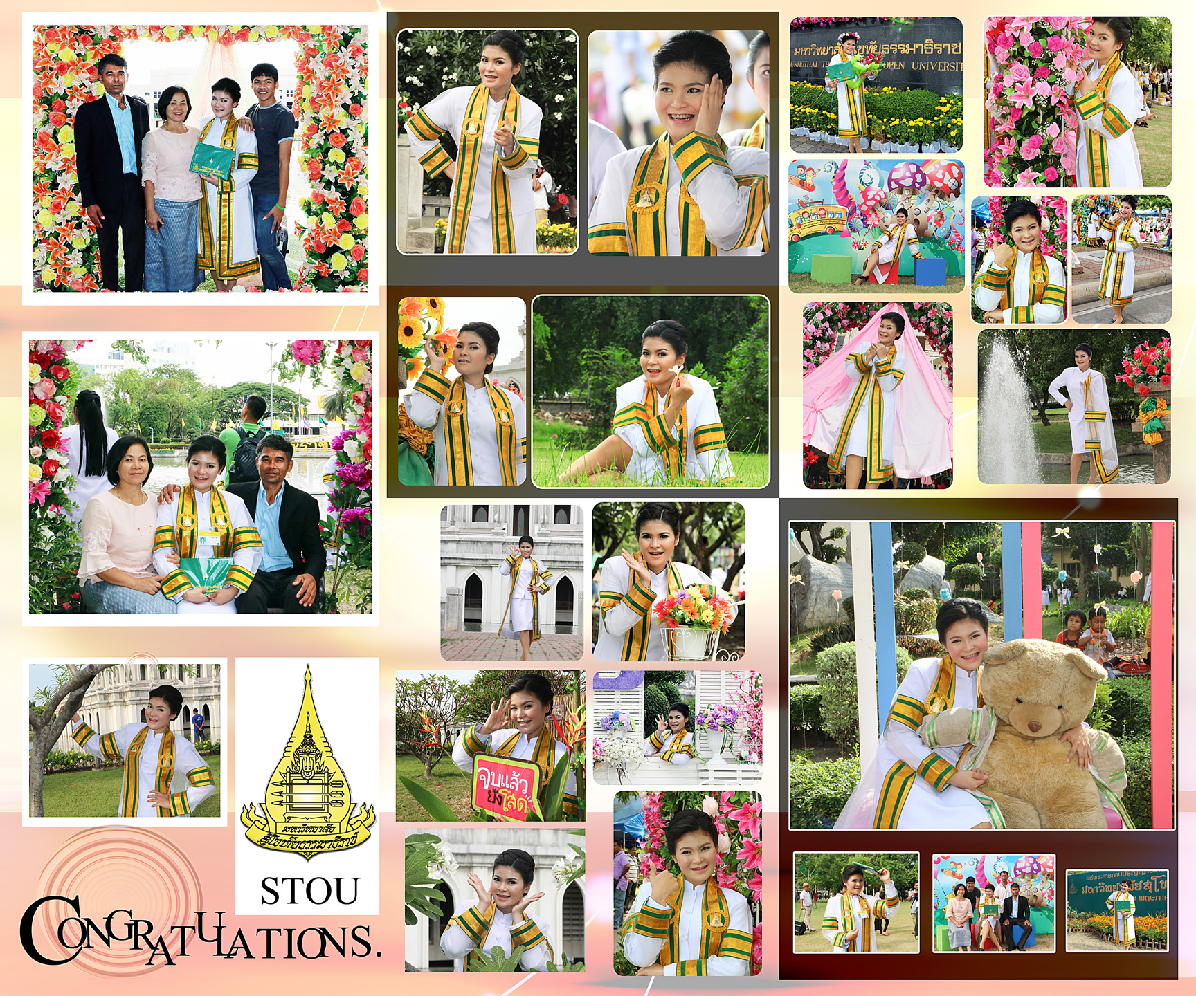 PhotoMix ขนาด 20x26 นิ้ว กรอบลอยด้าน