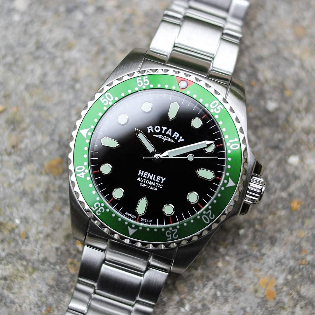 Rotary GB05136.71 นาฬิกาผู้ชาย Henley Automatic Men's Watch