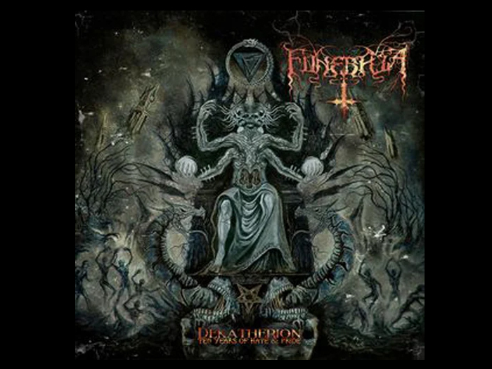FUNEBRIA'Decatherion: Ten years of hate and pride' CD