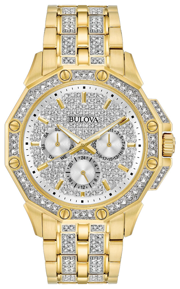 Bulova 98C126 นาฬิาผู้ชาย Octava Quartz Men's Watch