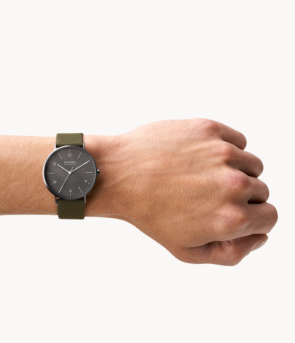 Skagen SKW6730 นาฬิกาผู้ชาย Aaren Naturals Cotton Backed Men's Watch