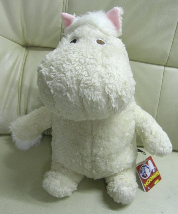 Moomin โทนสีครีม ขนาด 14 นิ้ว (Sekiguchi)