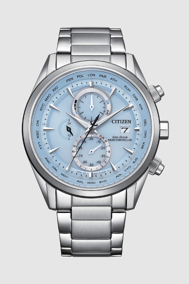 Citizen AT8260-85M นาฬิกาผู้ชาย Global Radio Controlled Eco-Drive Men's Watch