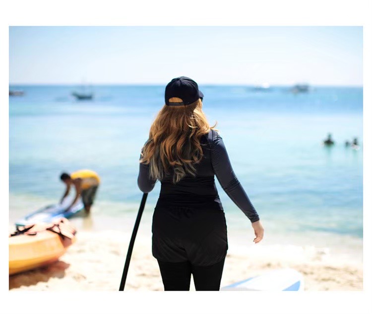 ชุดว่ายน้ำแบบสปอร์ต คนอ้วน 5xl พร้อมส่ง:ชุดว่ายน้ำไซส์ใหญ่สีดำแขนยาว set 5 ชิ้นมีบรา เสื้อคลุมแขนยาว บิกินี่ กางเกงขาสั้น และกางเกงขายาว แบบสวย คุ้มมากๆจ้า : - บรารอบอก 40 - 48 นิ้ว - บิกินี่เอว 36 - 44 นิ้ว // สะโพกเปิด - กางเกงขาสั้นเอว 34 - 44 นิ้ว //