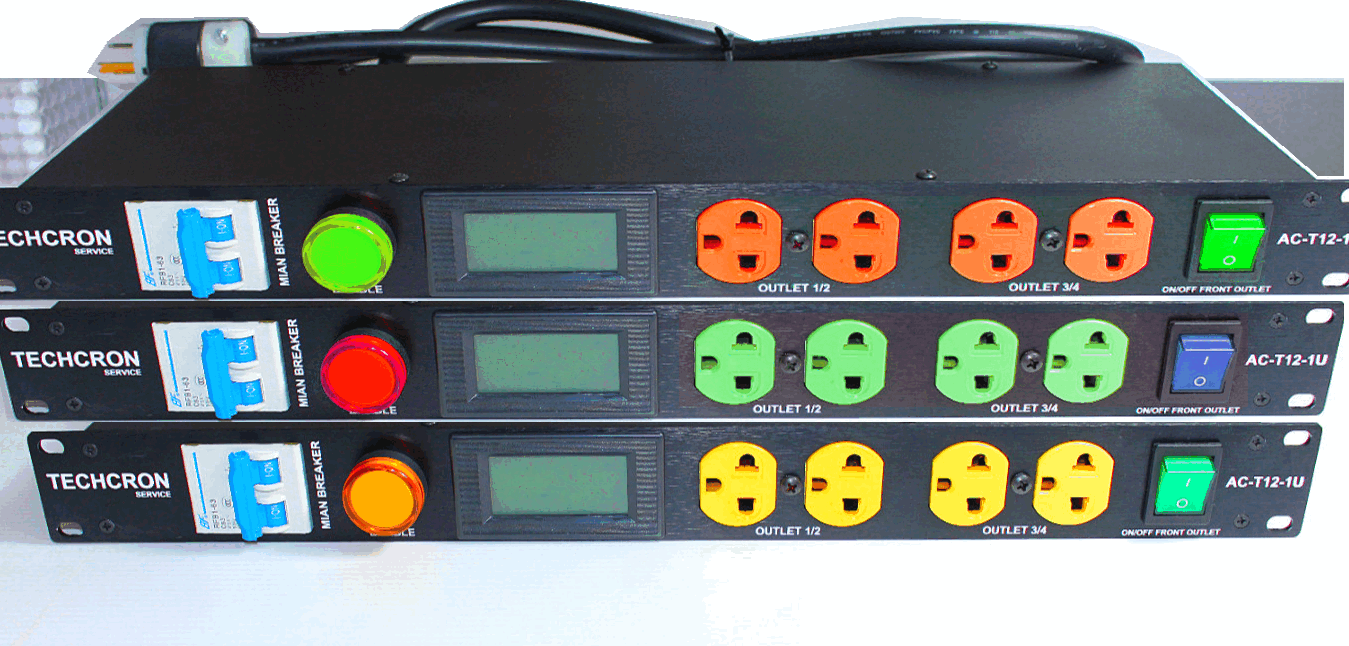 TECHCRON สินค้าและบริการ: ชุดปลั๊กไฟ AC-T12-1U