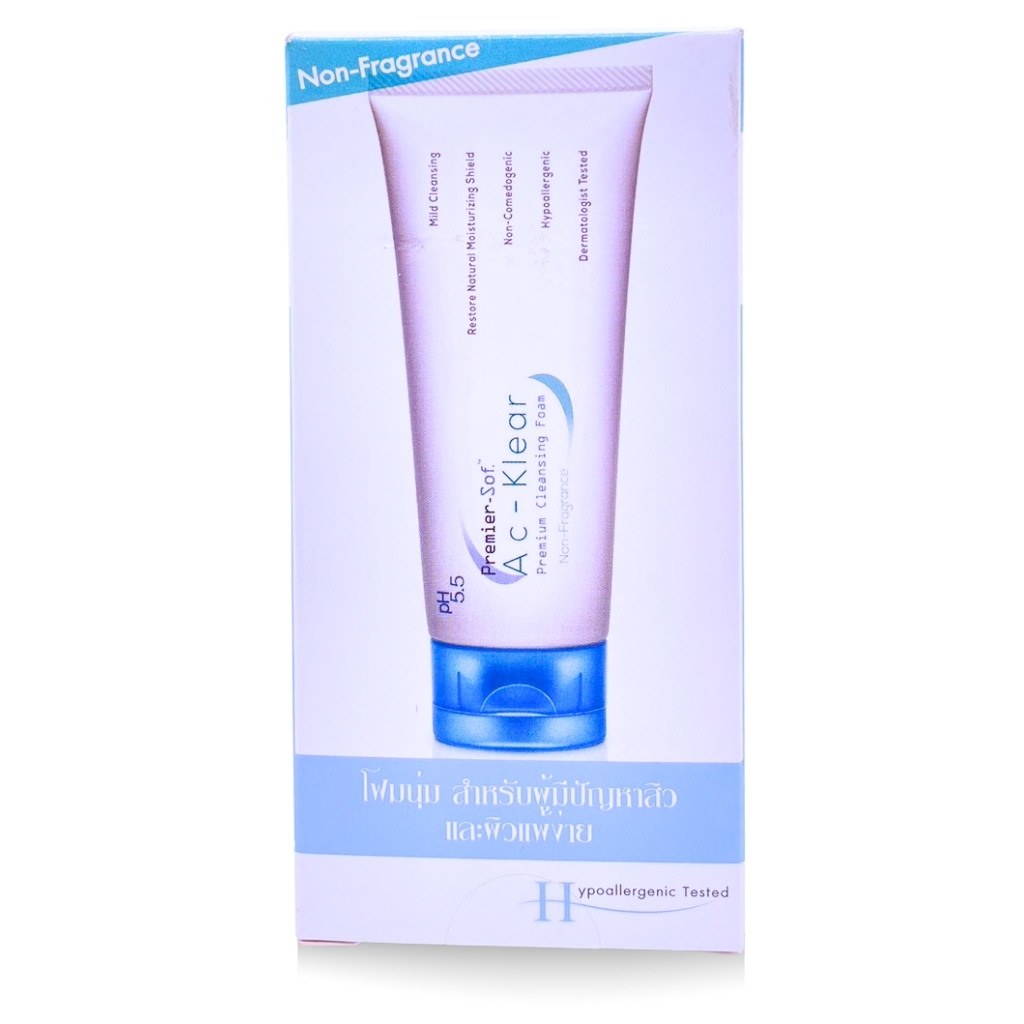 Premier- Sof Ac - Klear (โฟมล้างหน้า พรีเมียร์-ซอฟ แอค-เคลียร์)