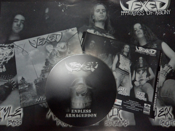 VEXED’Endless Armageddon’ CD.