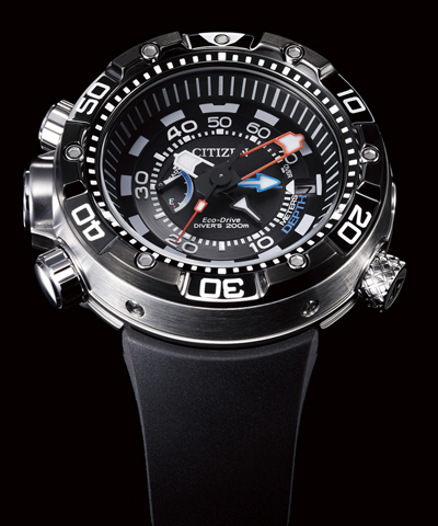 Citizen BN2024-05E นาฬิกาข้อมือผู้ชาย Eco-Drive Promaster Aqualand DLC ISO Divers 200m Japan Made Men's Watch