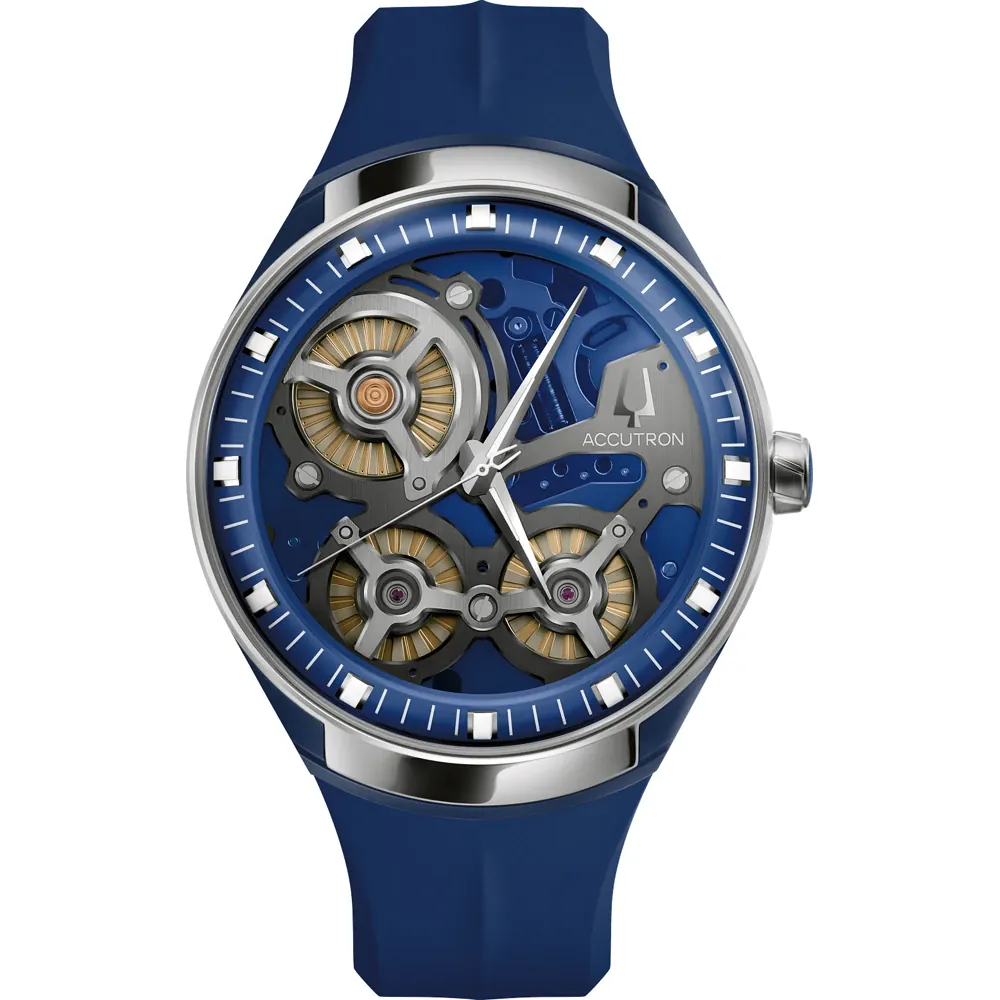 Bulova 28A208 นาฬิกาผู้ชาย Accutron DNA Casino Autoquartz Men's Watch Limited Edition of 100 pcs.