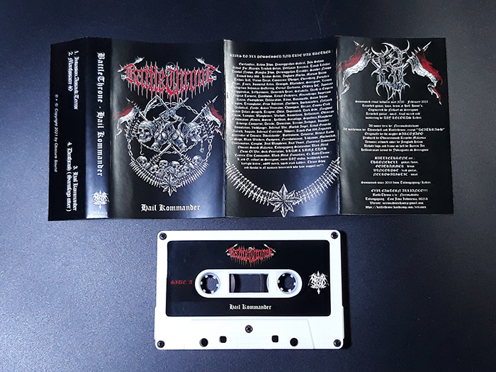 BATTLETHRONE 'Hail Kommander' Tape