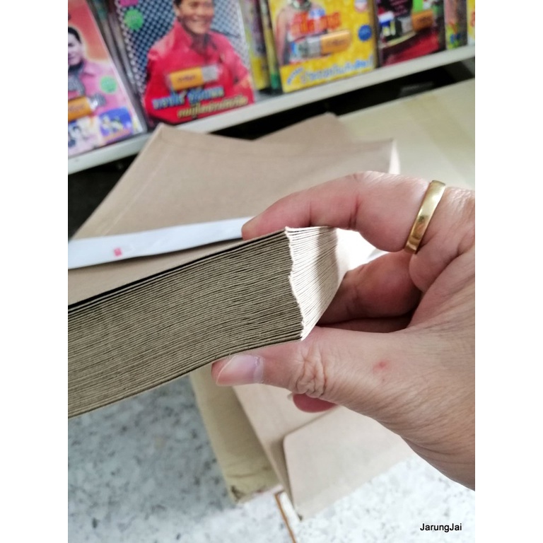 ซองเอกสาร สีเทา ขนาด 9x12 นิ้ว จำนวน 50 ซอง ใส่กระดาษ A4 ได้สบายๆ