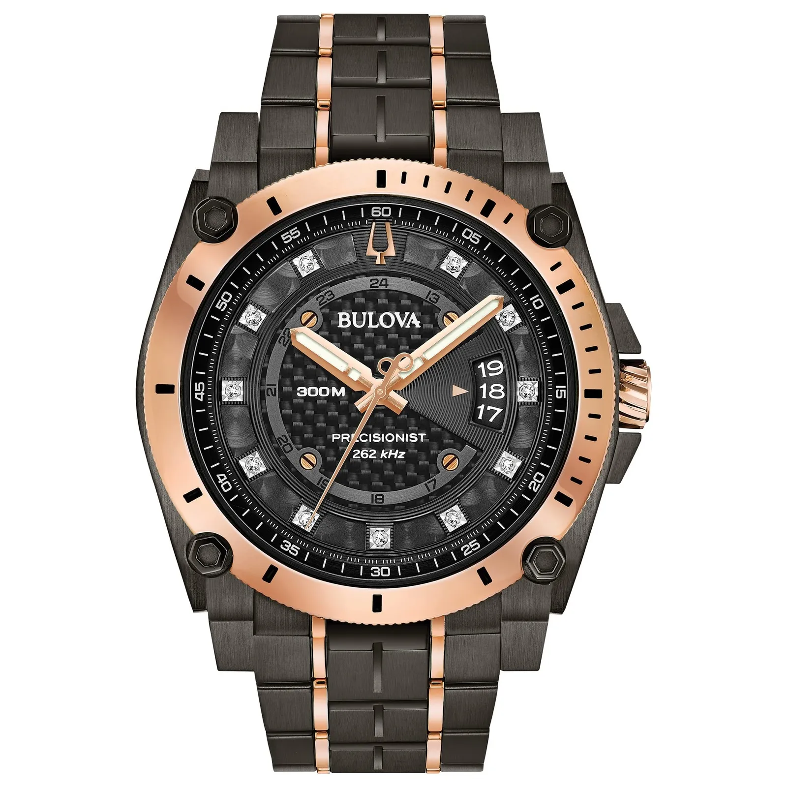 Bulova 98D149 นาฬิาผู้ชาย Precisionist Men's Watch