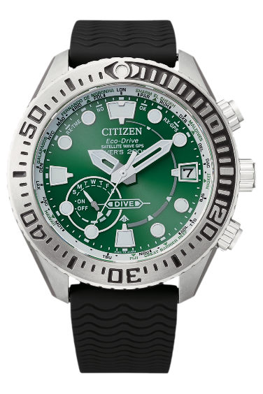 Citizen CC5001-00W นาฬิกาผู้ชาย Eco-Drive Promaster Satellite Wave GPS Divers Made in Japan Men's Watch