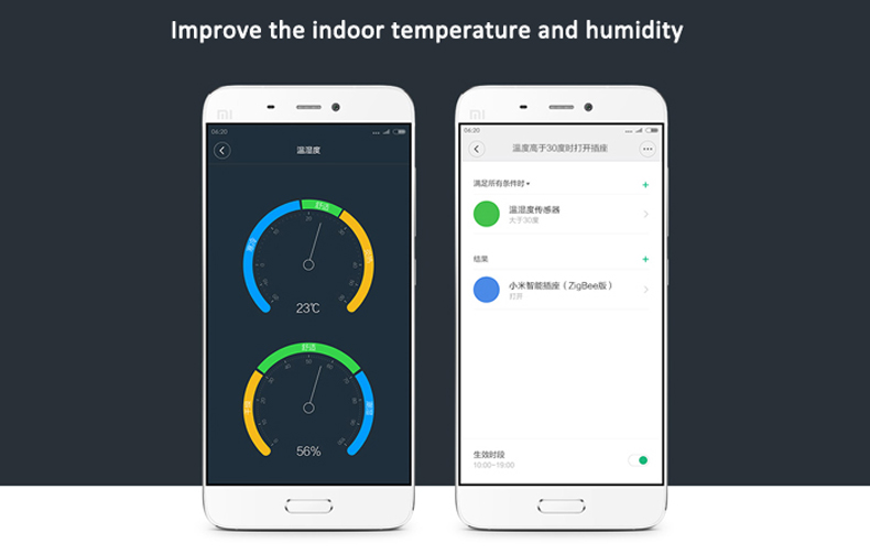 Xiaomi Temperature and Humidity Sensor ตัวตรวจวัดอุณหภูมิและความชื้น (สีขาว)