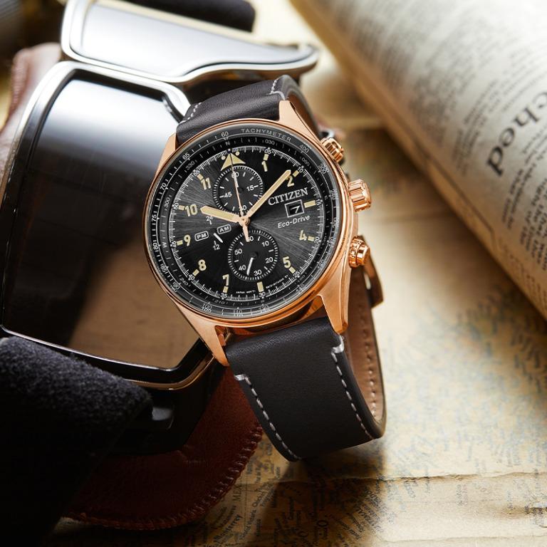 Citizen CA0773-15E นาฬิกาผู้ชาย Eco-Drive Chronograph Men's Watch