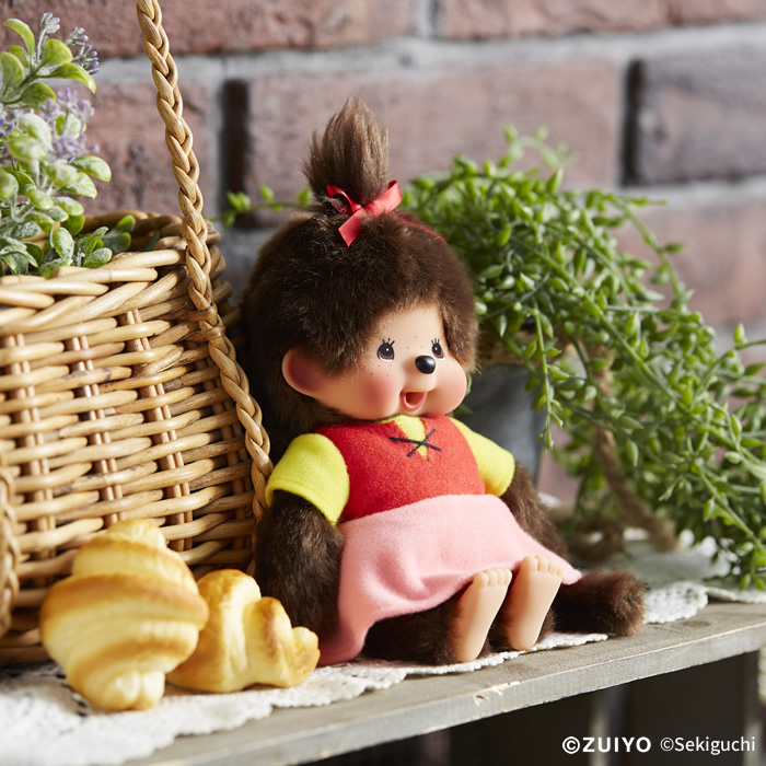 [PRE-ORDER] ตุ๊กตา ม่อนชิชิ ไฮดี้ สาวน้อยแห่งเทือกเขาแอลป์ Size S ม่อนชิชิจัง Heidi x Monchhichi Girl นำเข้าจากญี่ปุ่น ハイジモンチッチ 女の子 267927