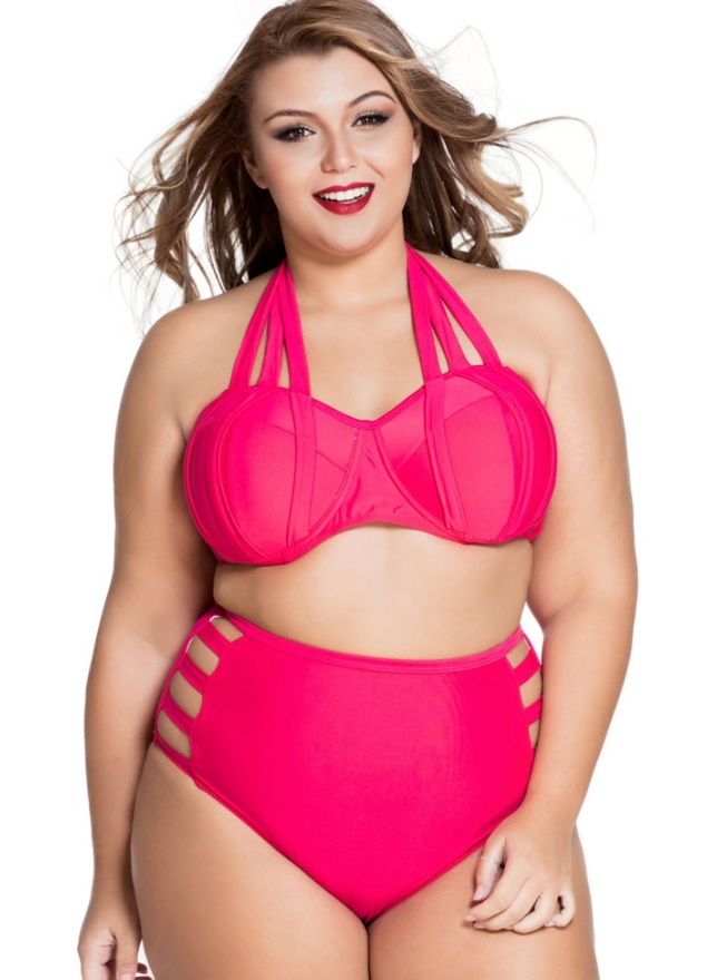 ชุดว่ายน้ำคนอ้วนพร้อมส่ง :ชุดว่ายน้ำคนอ้วนทูพีชสีชมพูแต่งสายผูกคอด้านหลัง แบบเก๋ sexy มากๆจ้า:รอบอก44-50นิ้ว เอว34-42นิ้ว สะโพก42-50นิ้วจ้า