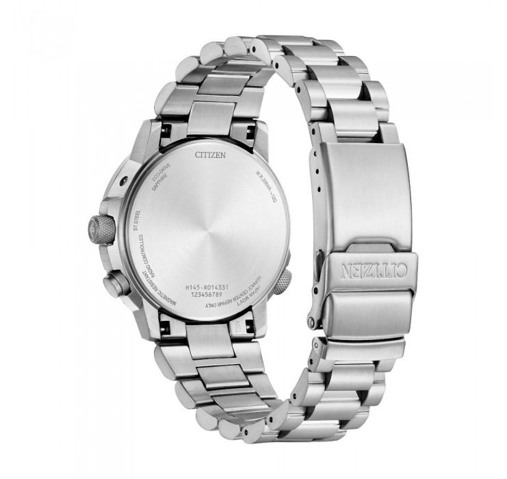 Citizen CB0240-88L นาฬิกาผู้ชาย Eco-Drive Promaster Sky Radio Controlled Pilot Men's Watch