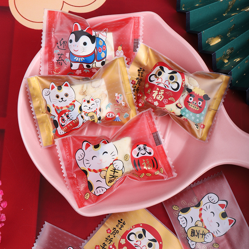 ถุงซีล ใส่ขนม คุกกี้ ลูกอม ขนาด 7x9.5-10 ซม. จำนวน 97-100 ใบ/แพ็ค ชุดที่ 9/9