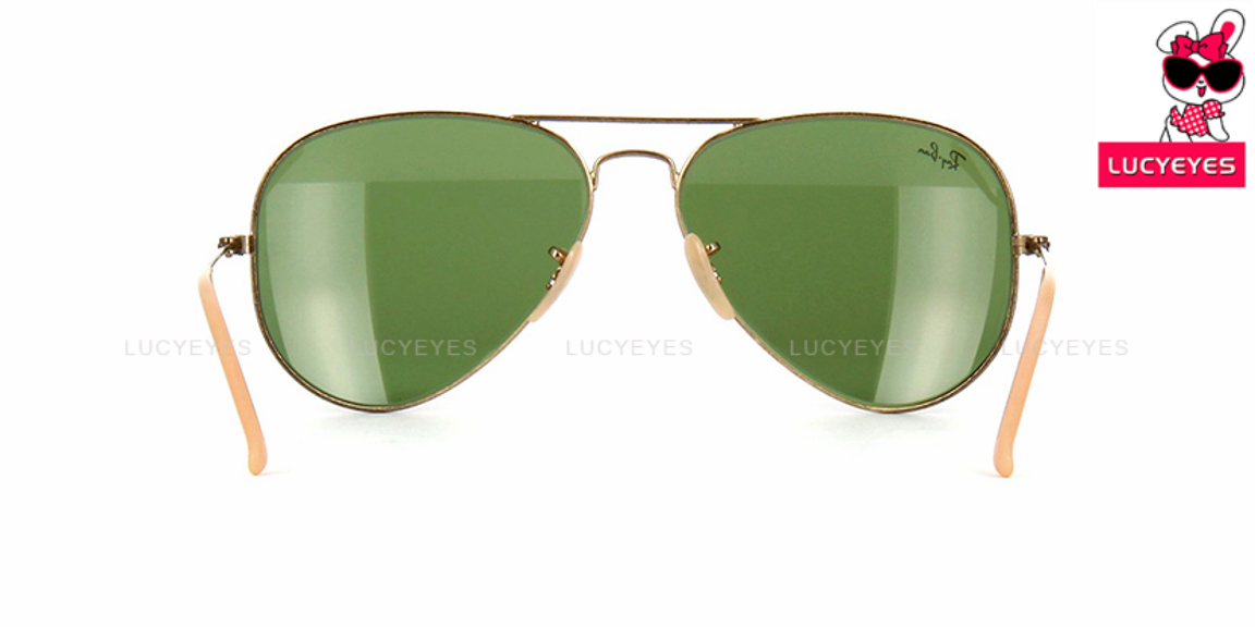 RayBan RB3025 177/4E AVIATOR DISTRESSED 4