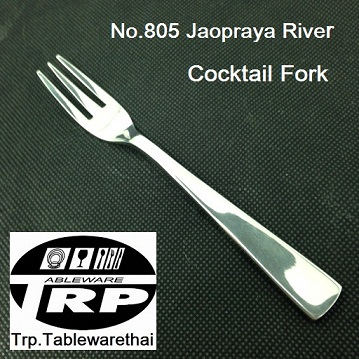 805 Jaopraya River Coffee / Tea Spoon Dinner Spoon Dinner Fork Dinner Knife Rust-Proof Stainless Steel 304 Cutlery Factory Manufacturer Of Stainless Steel Flatware Dinnerware Kitchen Knives Utensils Quality Product Made In Thai Land