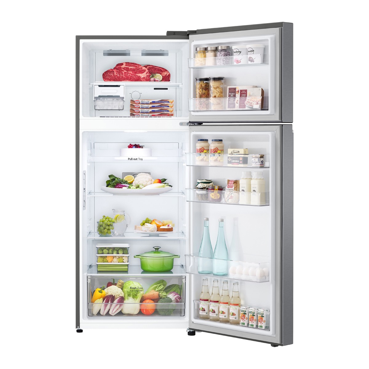 [ผ่อน0%10ด] LG ตู้เย็น 2 ประตู GN-B392PQGB 14 คิว สีเงิน อินเวอร์เตอร์ (ชลบุรีส่งฟรี)