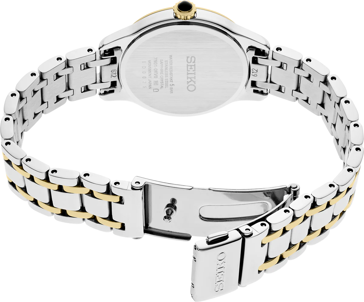 Seiko SRZ540P1 นาฬิกาผู้หญิง DIAMONDS Quartz Women's Watch