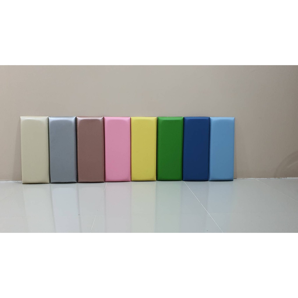 บุผนังกันกระแทก สีพื้น ขนาด 20x50 ซม. หนา 3.3 ซม.