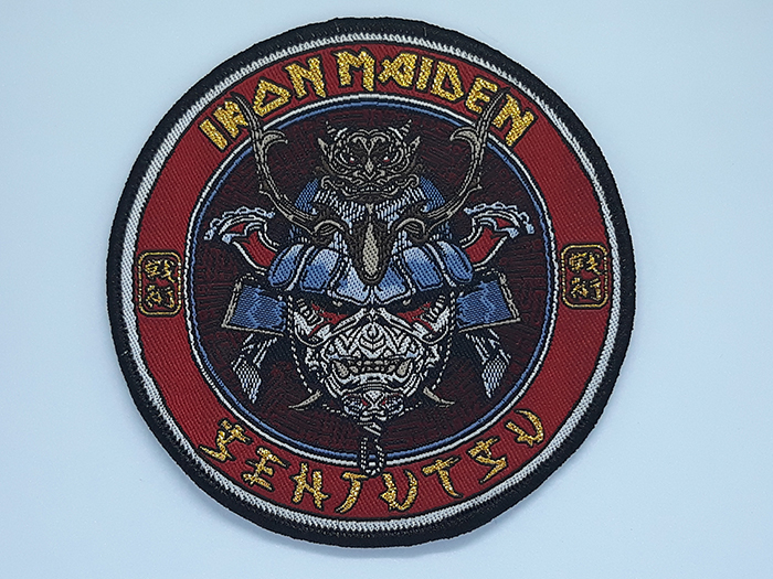 IRON MAIDEN 'Senjutsu' Woven Patch (Circle) อาร์มแบบทอ