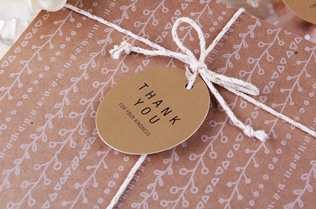 ป้ายแท็กห้อยสินค้า Thank you