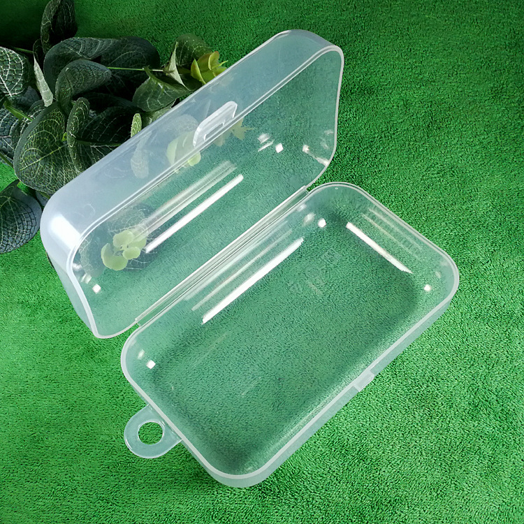 กล่องยางกัด กันฝุ่น กล่องใสรูปทรงสี่เหลี่ยม ไม่รวมสินค้าภายในกล่อง