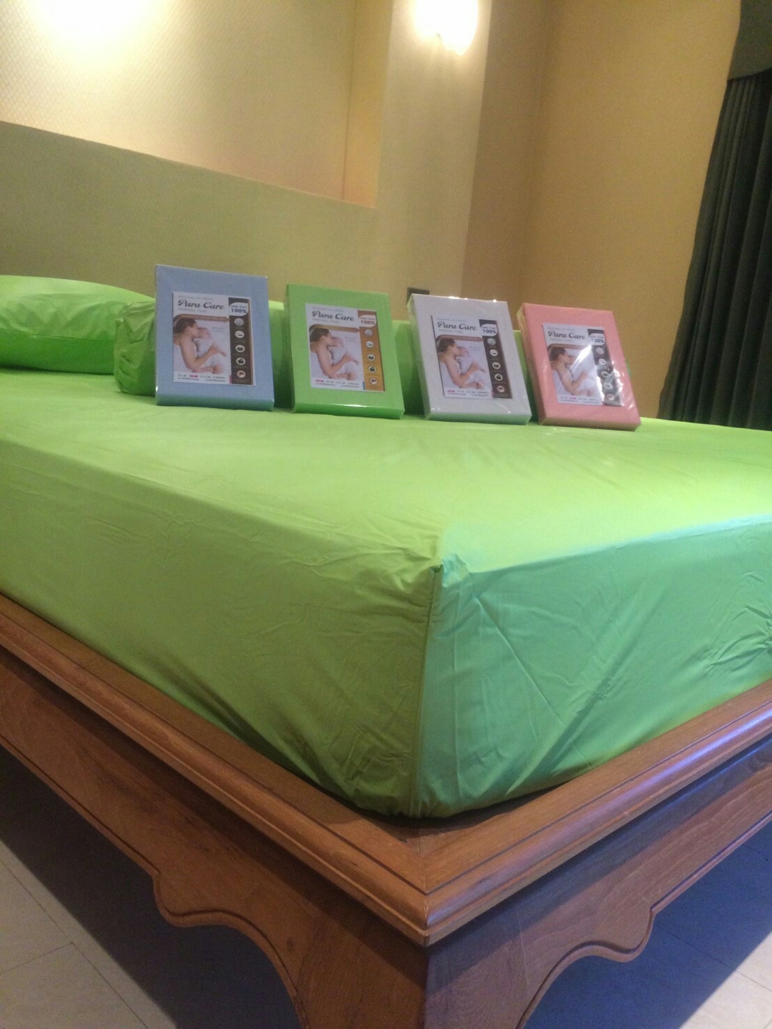 เกรด A ผ้าปูที่นอนกันฉี่ กันน้ำ กันเปื้อน รุ่นใหม่ ไม่เย็บต่อกลาง #ผ้าปูที่นอนกันน้ำ