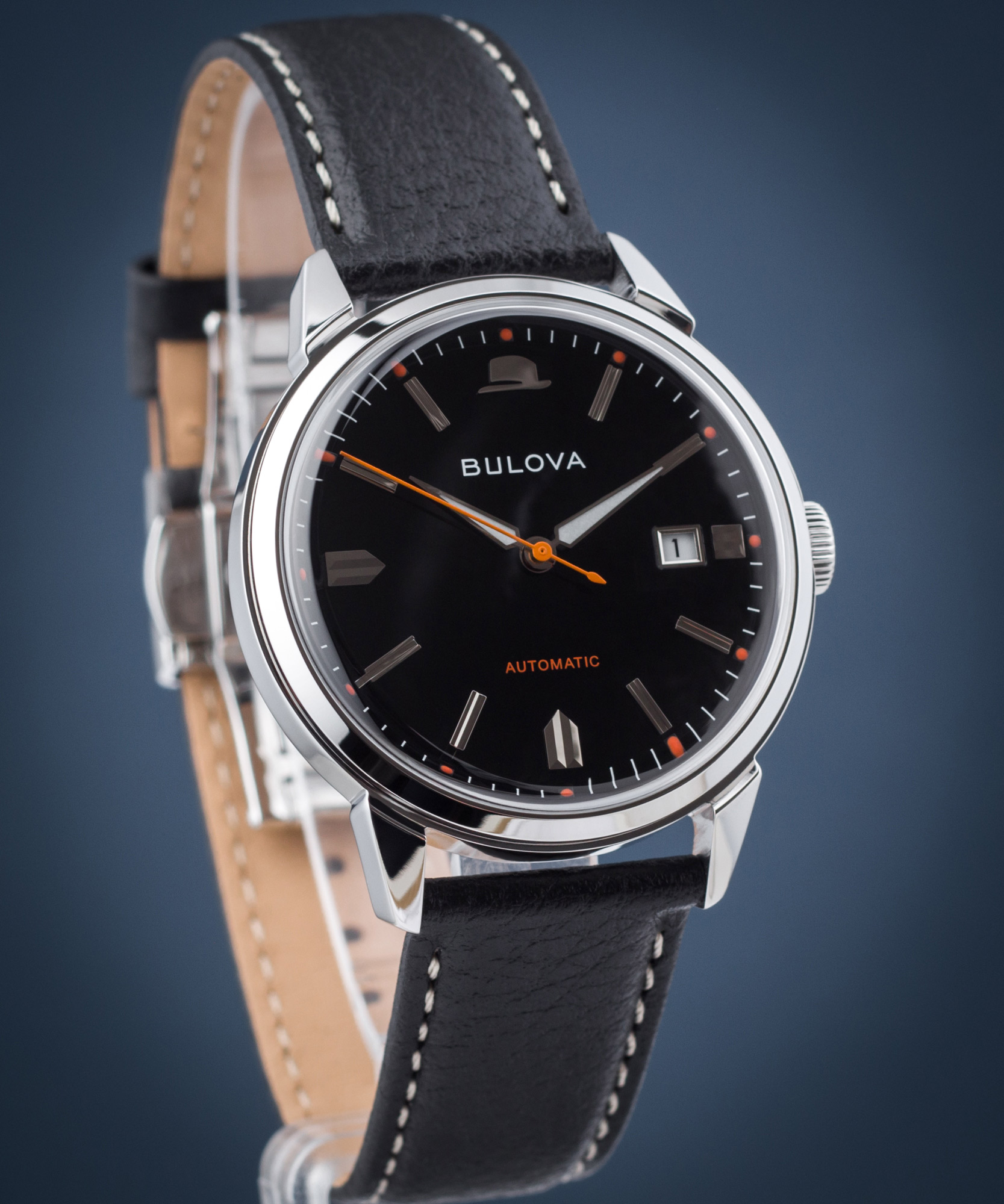 Bulova 96B381 นาฬิกาผู้ชาย Frank Sinatra Automatic Men's Watch