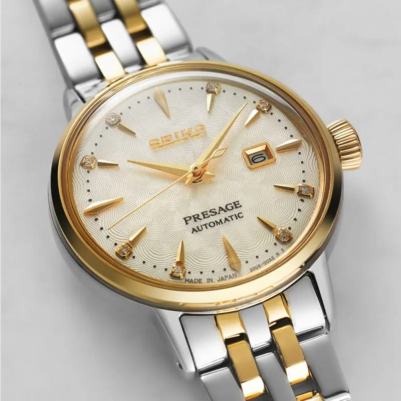 Seiko SRE010J1 นาฬิกาผู้หญิง Presage Cocktail Time Automatic Women's Watch