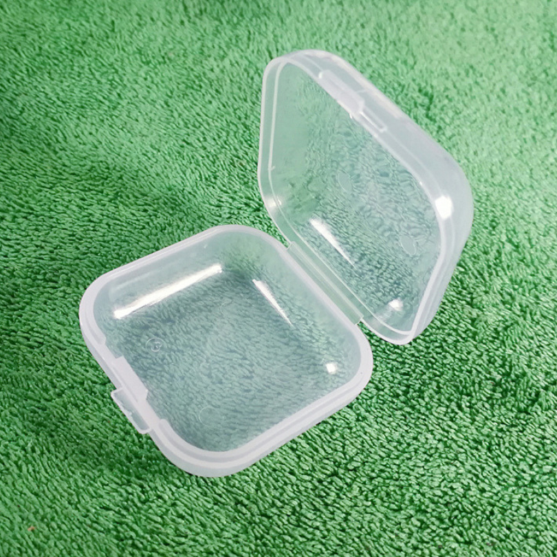 ฟรีสติ๊กเกอร์ 1 แพคมี 6 ชิ้น กล่องจิ๋ว ใส่เครื่องประดับ กล่องพลาสติกจิ๋วใส่แหวน ต่างหู ยา แบบพกพา ขนาดเล็ก