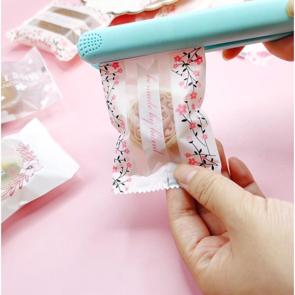 ถุงซีล ใส่ขนม คุกกี้ ลูกอม ขนาด 7x9.5-10 ซม. จำนวน 97-100 ใบ/แพ็ค ชุดที่ 1/4