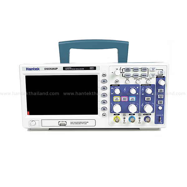 Hantek DSO5202P ออสซิลโลสโคปแบบตั้งโต๊ะขนาด 200 MHz 2 ช่อง