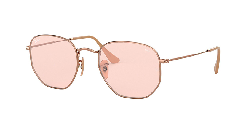 RayBan RB3548N 9131/0X HEXAGONAL PHOTOCHROMIC